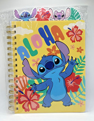 Disney Stitch 4 Tabbed Notebook Journal Aloha Lilo & Stitch Angel NWT