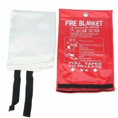 4 PACK FIRE BLANKET Fiberglass Hero 39”x39” Emergency Home Retardant Prepared