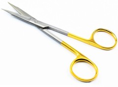 5 Pieces Surgical Goldman Fox Scissors Straight TC 13cm Dental Shears Veterinary