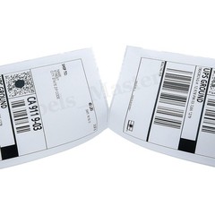 4×6 Fanfold Direct Thermal Shipping Labels Perforated for Zebra & Rollo Printers