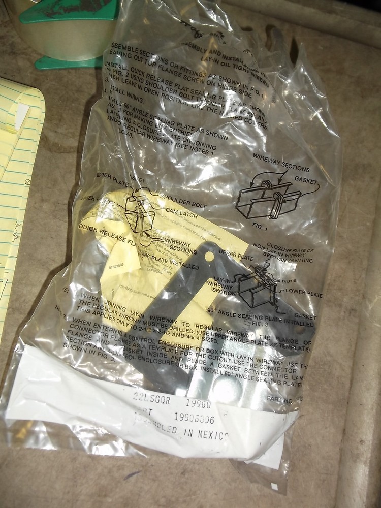 NEW Hoffman 19960 Sealing Plate Gasket Kit 22L5GQR 19506096 *FREE SHIPPING*