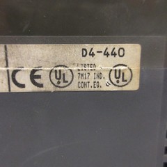 PLC Direct Koyo D4-440 CPU Direct Logic 405 CPU Module w Keys (chipped, no door)