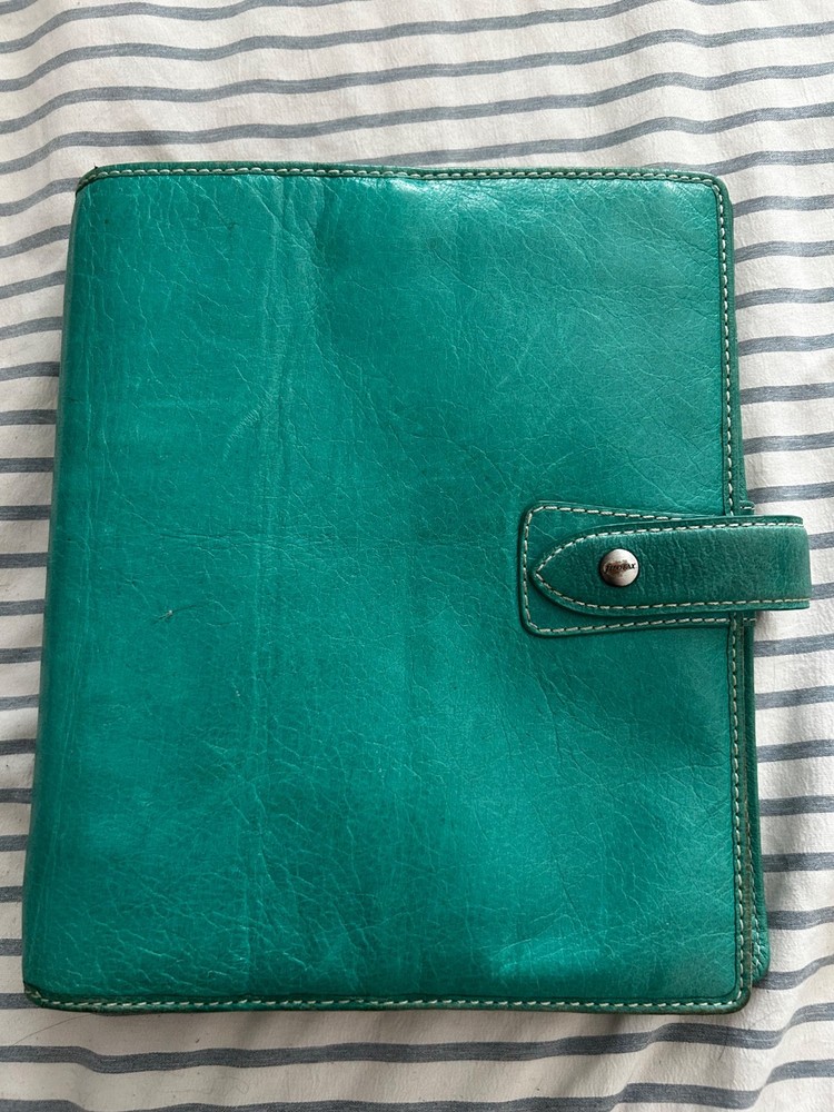 Filofax Aqua Malden A5 Filofax System Organizer