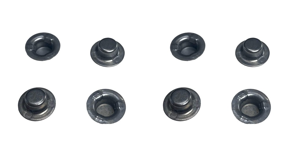 8 Pack 1/4″ Push-on Cap Nuts – Axle Caps – Wheel Retainers 228911004