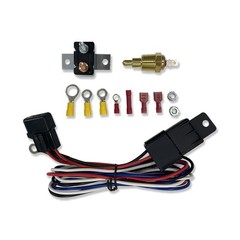 3 Row Alum Radiator 12in Fan Relay Chevy Camaro 70-81 El Camino Monte 78-87 ATMT