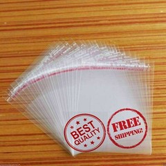 Self Adhesive Resealable 10″ x 13″ Clear Plastic Cellophane Poly Bags/Packaging