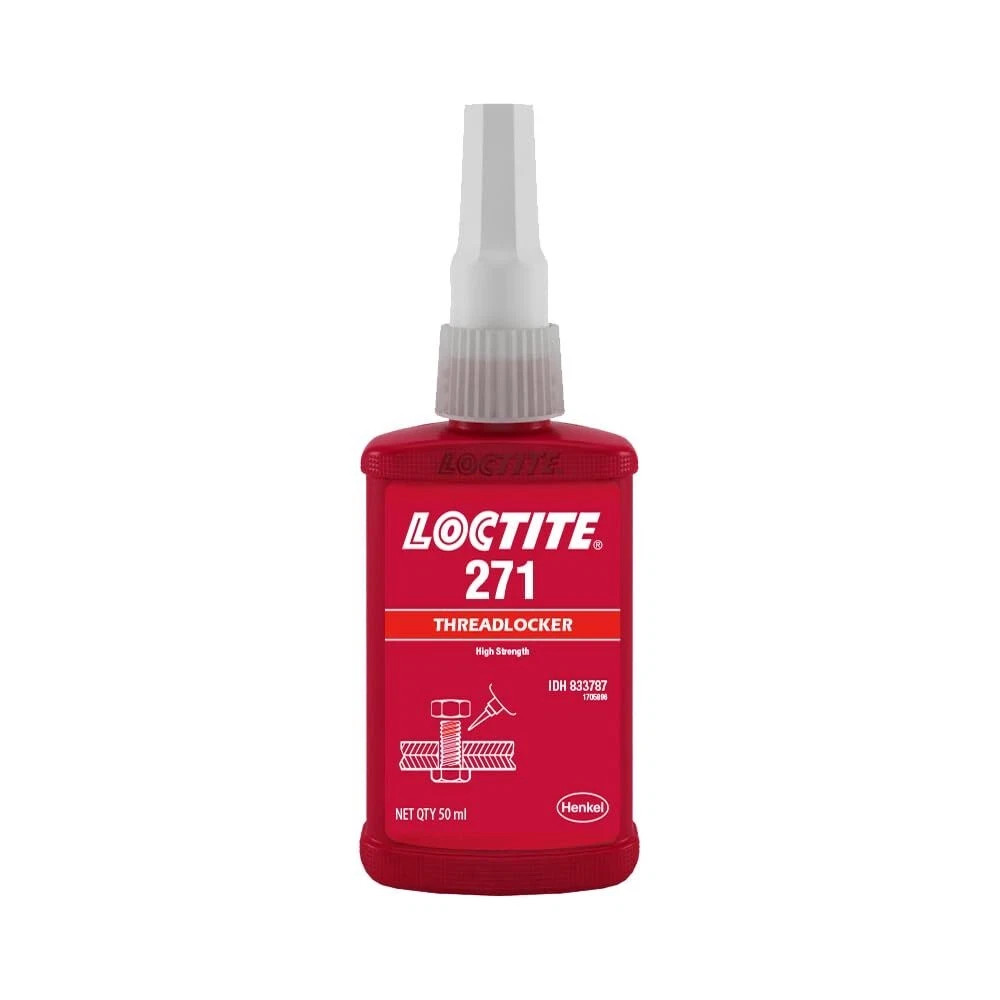 Loctite Threadlocker Red 271 Heavy Duty Adhesive for Large Fasteners 50 mL