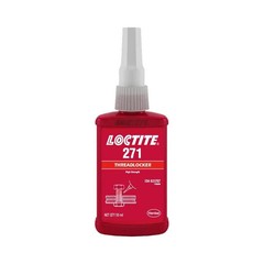 Loctite Threadlocker Red 271 Heavy Duty Adhesive for Large Fasteners 50 mL