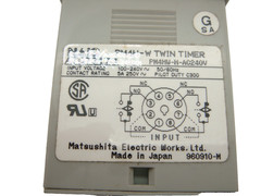 Panasonic PM4h-W Twin Timer Time Delay Relay DPDT PM4HW-H-AC240VSW