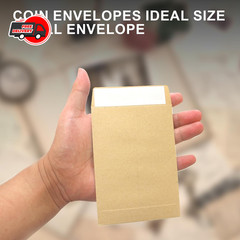 100 Pack Small Seed Saving Envelopes Bulk Blank Paper Coin Packets 3.23″×4.53″