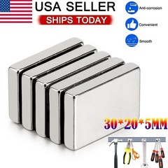 Super Strong Block Fridge Magnets Rare Earth Neodymium Magnet Small Large N52