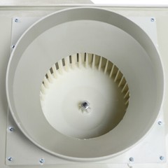 300W Lab Centrifugal Extractor Fan Blower Fume Hood Chemical Cabinet 1450r/min
