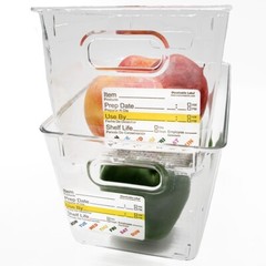 Dissolvable Food Rotation Prep Labels | 2 x 3″ Inch | 500 Pack