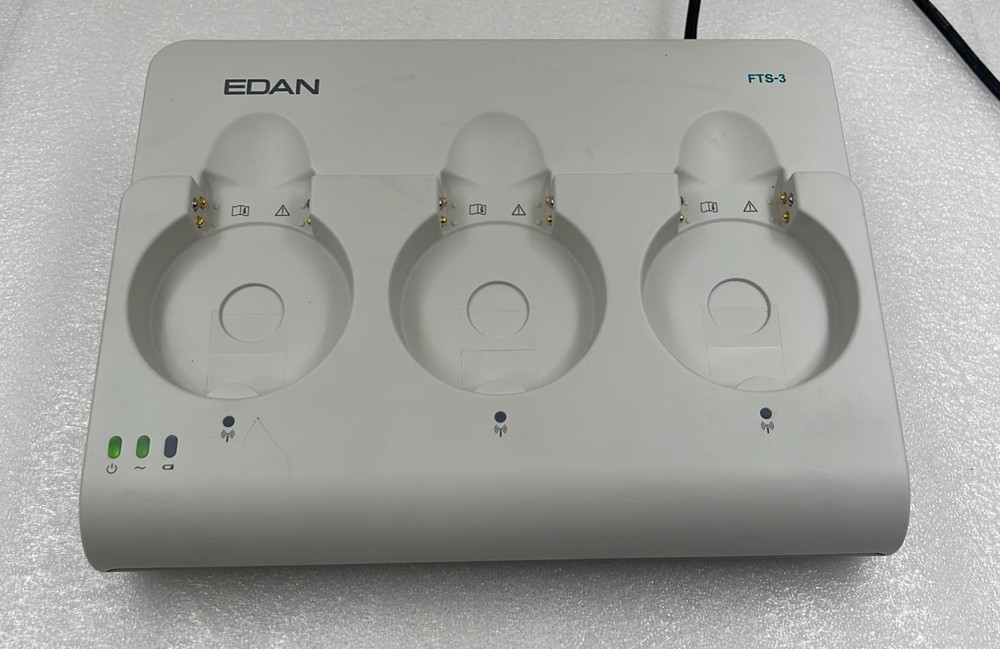 EDAN FTS-3 Fetal Telemetry System Wireless Transducer Probe Hub Station FOR F9