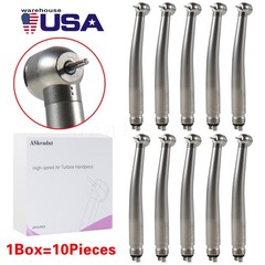 10 Askeadent NSK Style Dental High Speed Handpiece Push Button Standard Head 4H