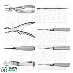 8 Pcs Basic Oral Surgery Kit Surgical Dental Veterinary Instruments German Grade