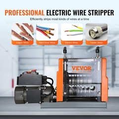 VEVOR Electric Wire Stripping Machine Copper Cable Stripper 0.06”-0.98” 60 W