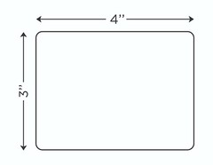 40 Rolls 4×3 Direct Thermal Shipping Labels – 500 per roll – 20000 labels