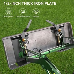 1/2″ Skid Steer Attachment Plate Universal Quick Attach Mount Plate Steel