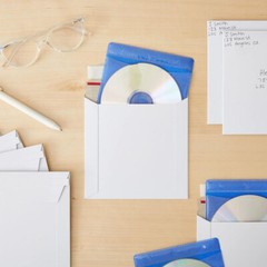 1000PCS Flat Photo Mailers Document CD Cardboard Envelopes Self Adhesive Seal US