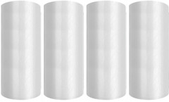 Air Pillow Cushion Bubble Film Roll for Wrap Packaging 984ft x 4″ x 8″ | 4 PACK