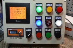 Crouzet Millenium 3 XD10 PLC Trainer with XR14 , 88970109 and HMI MTP05(Mono)