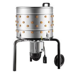 VEVOR 19.7″ Electric Chicken Plucker Machine 750W & 275RPM 114 Fingers & Wheels