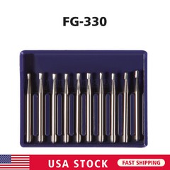 10-100Pcs Dental Carbide Burs for High Speed Handpiece Round Cone Bur Diamond FG