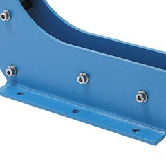 12in Benchtop English Wheel Blue w/ 3 Lower Wheels Professional & Heavy Duty