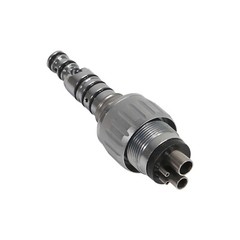 Yabang Dental High Speed Handpiece and 4 Hole Swivel Quick Coupler GB4