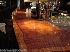 EPOXY RESIN 4 COMMERCIAL BAR TOP TABLETOP HARD & DURABLE CRYSTAL CLEAR COATING