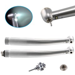 Dental LED E-generator Fiber Optic High Speed Handpiece 2Holes 4-Holes FDA
