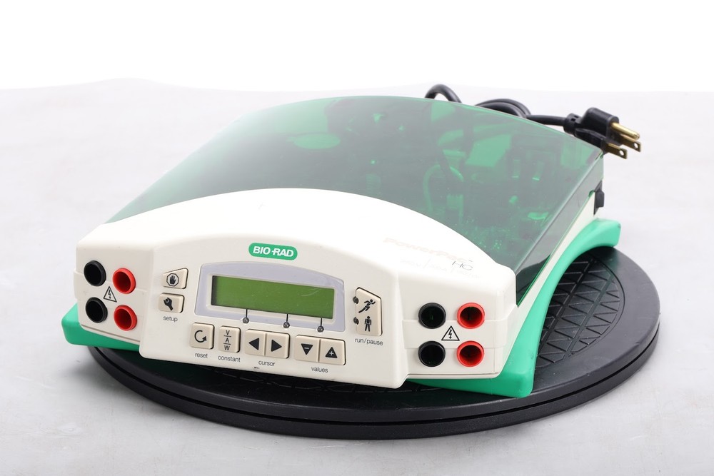 Bio-Rad PowerPac HC High Current Power Supply for Electrophoresis W/ Power Cable
