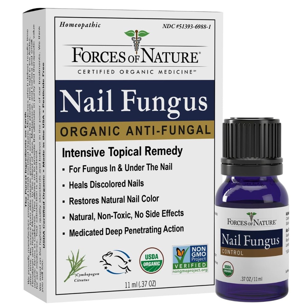 Forces Of Nature Toenail Nail Fungus Treatment Organic Antifungal Restores