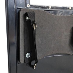 Hand-Held Anti-riot Shield with Foldable Grip Security Protection Anti Impact