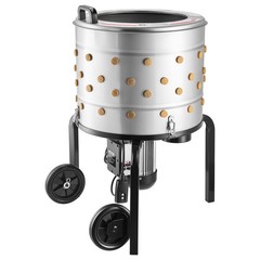 VEVOR 19.7″ Electric Chicken Plucker Machine 750W & 275RPM 114 Fingers & Wheels