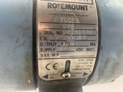 Rosemount Pressure Transmitter DP5S12B1, 38 VDC, DP/GP, 316SS