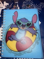 Stitch Journal Soft Plastic Cover with Tabs Aloha 96 Ruled Page