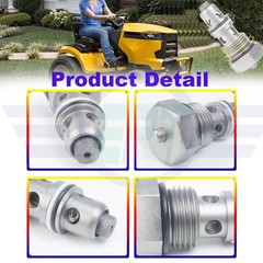 2X Hydro Check Relief Valve for John Deere IH International Cub Manual SU9500085