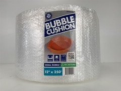 Bubble Cushion 3/16″ Small Bubble 12″ x 250′ 1004518338 – Clear