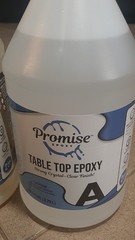 Promise Table Top Epoxy 2 Gallon Kit of Clear Resin and Hardener