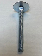 Elevator Bolt 1/4 X 2-1/2 Square Neck wide flat low profile head 1/4-20, 50 pcs