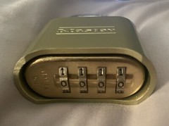Master Resettable Zinc DieCast Combination Padlock # 175D 2″