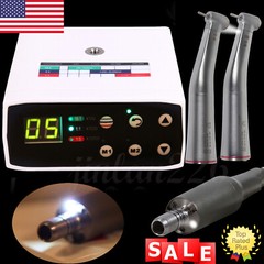 NSK Style Dental LED Brushless Electric Micro Motor/ 1:5 Increasing Handpiece US