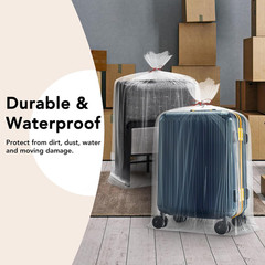 32 X 42 Inches 2 Mil Clear Plastic Storage Bags, Extra Large Flat Plastic Bag, I