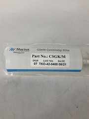 MatTek 35mm Dish No. 1.5 Coverslip 22x22mm Glass Diameter Uncoated (20pcs)