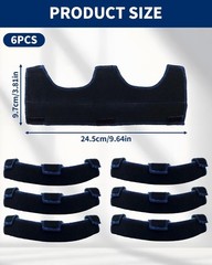 6 PCS Hard Hat Liner, Hard Hat Sweatband, Washable Hardhat Sweatband, Reusable F
