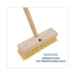 Boardwalk 3310 10 in. Brush 2 in. Cream Bristles Deck Brush Head New