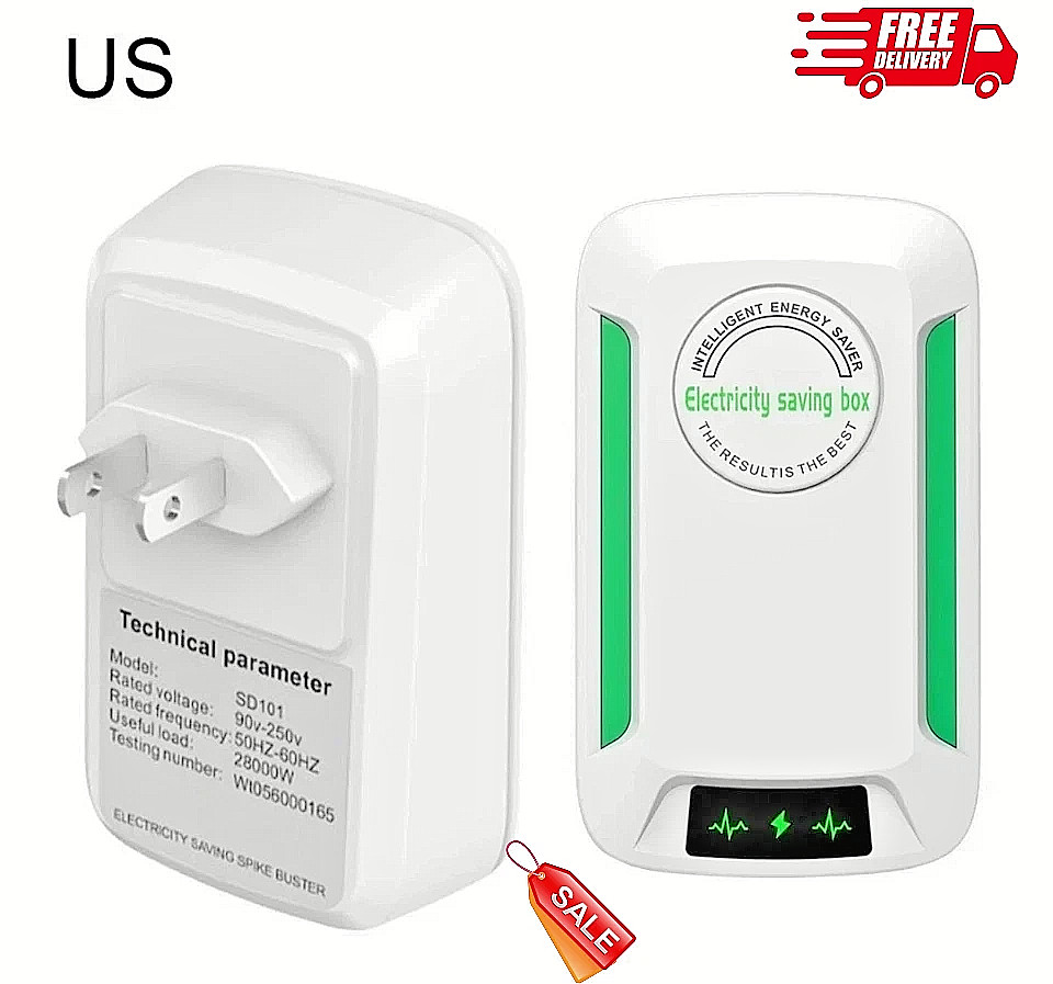 Energy Saving Device SW Electricity Saving Box Stabilize Voltage Device-US