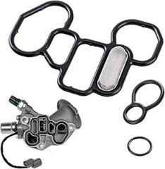 3 PCS Head Gasket Oil Filter Adapter Gasket Kit, 15825-P8A-A01 361 Size: 3 PCS